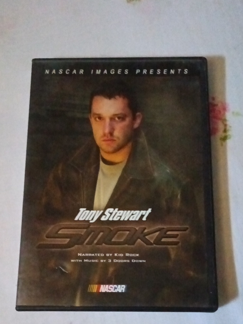 Nascar Tony Stewart DVD in Brown and Black